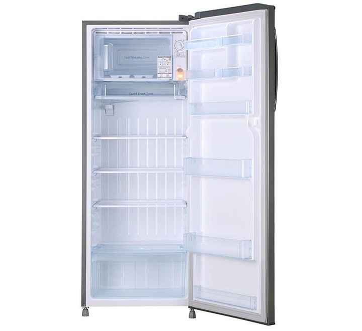 LG 270 L Direct Cool Single Door 3 Star Refrigerator  (Shiny Steel GL-B281BPZX)